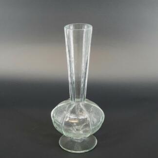 Moderne bauchige Glasvase