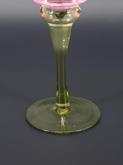 Teelichtständer aus Glas in Tulpenform, klein – Bild 3