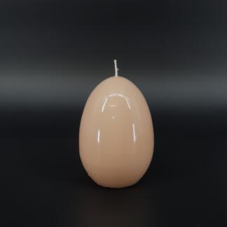 Engelskerzen - Ei-Objektkerze, Farbe Mandel