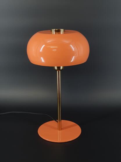 Moderne Tischlampe in Orange – Bauhausstil – Bild 2