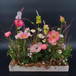 Sommerliches Wiesengesteck