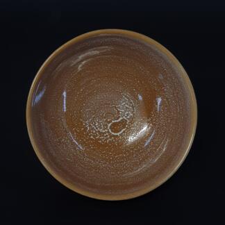 Müslischüssel aus Keramik, braun