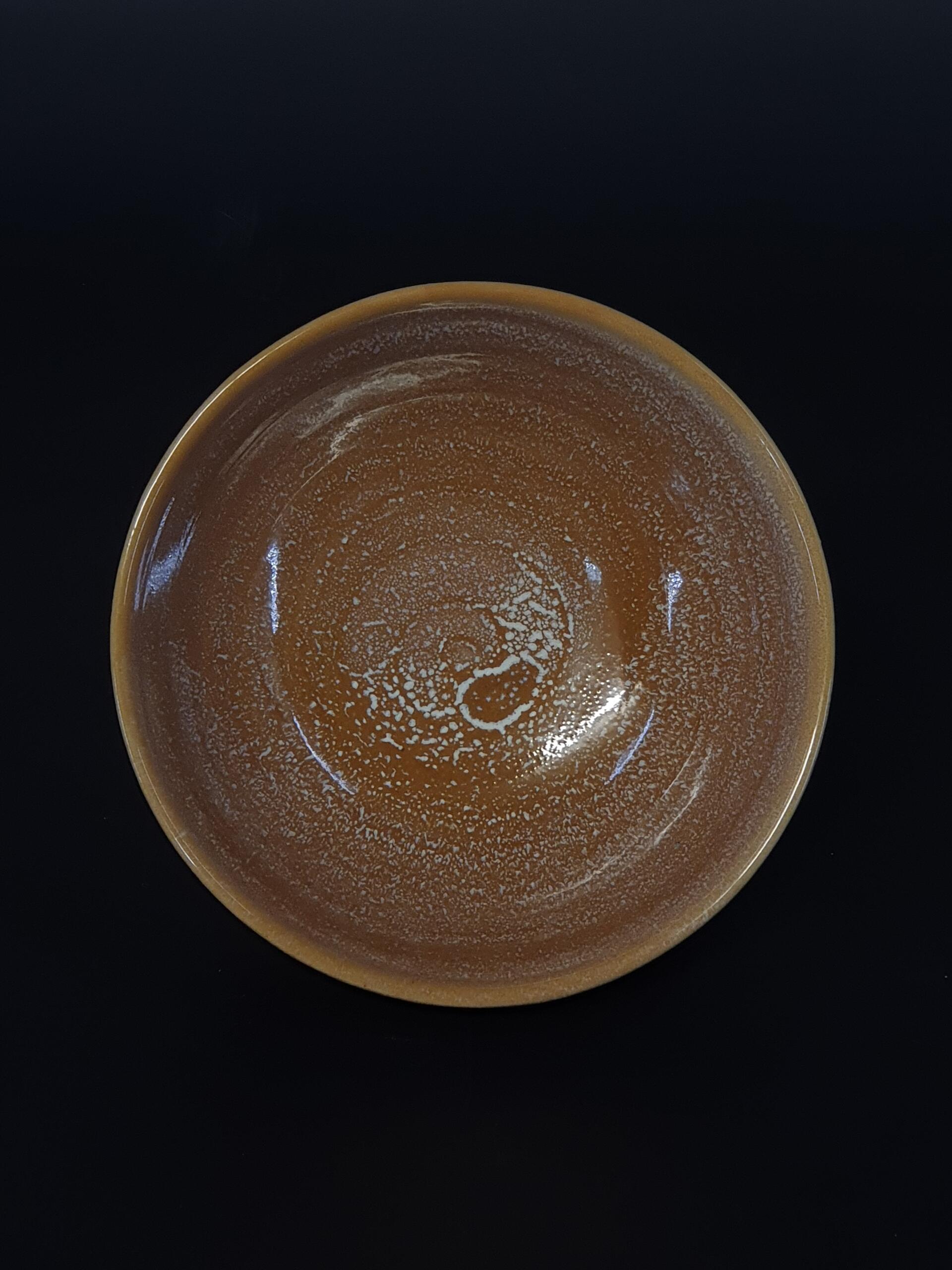 Müslischüssel aus Keramik, braun