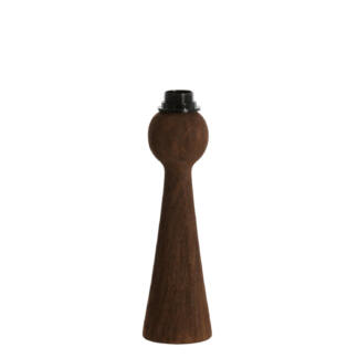 Schlichter Lampenfuß aus Holz