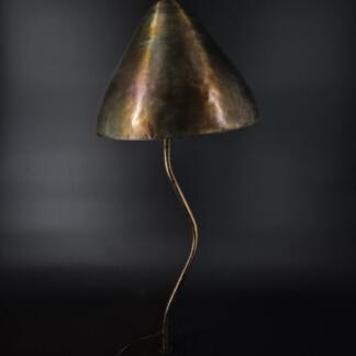 Tischlampe „Pilz“ aus Metall, groß