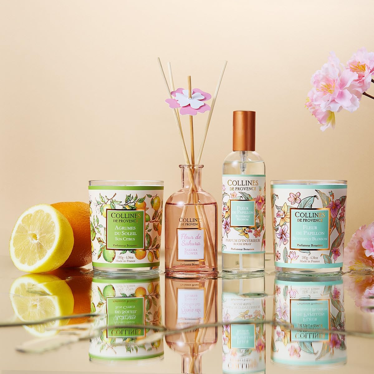 Raumduft, Diffuser Butterfly Blossom von Collines de Provence – Bild 3