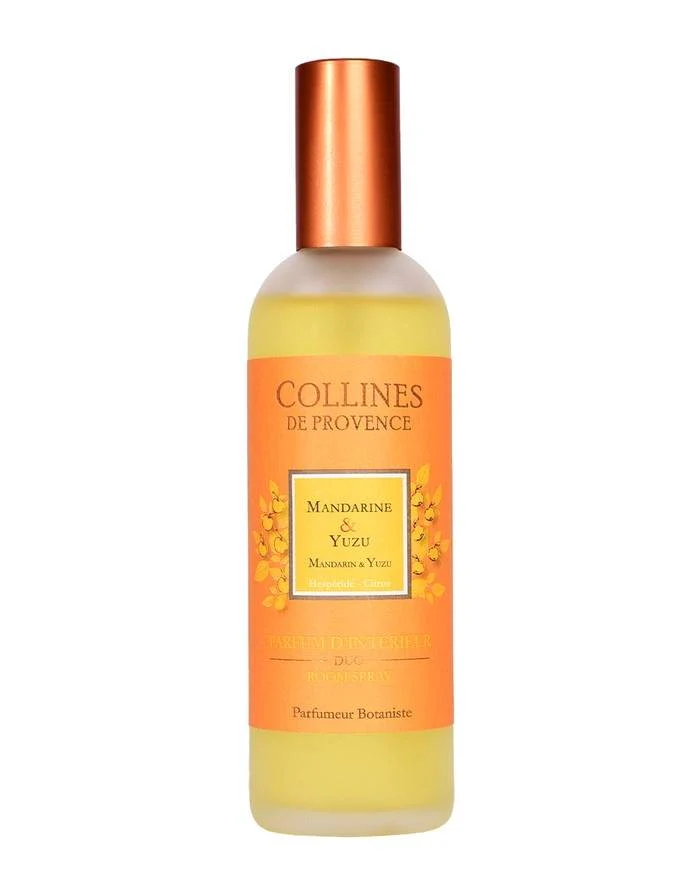 Raumduft, Raumspray Mandarine Yuzu von Collines de Provence