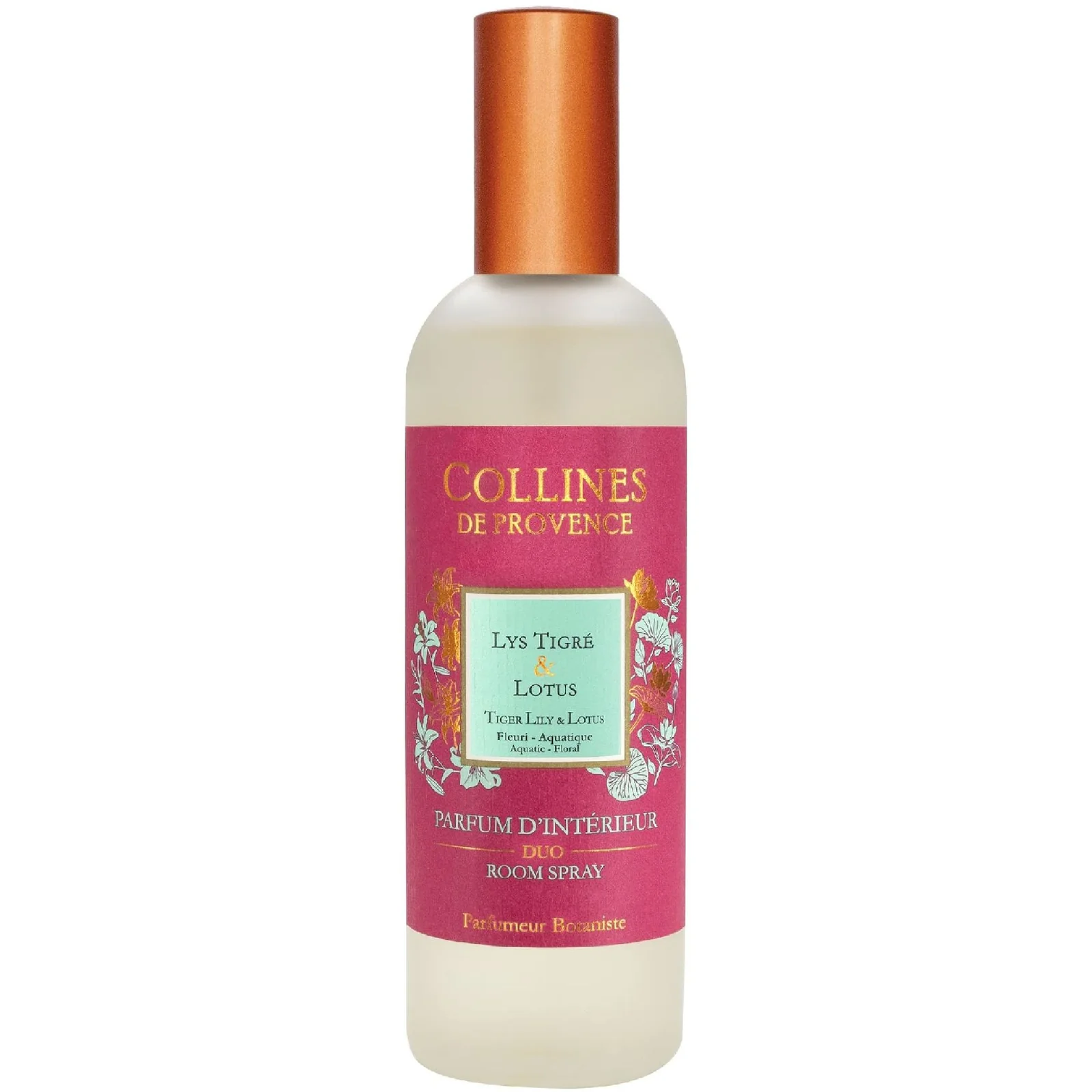 Raumduft, Raumspray Tigerlilie & Lotus von Collines de Provence