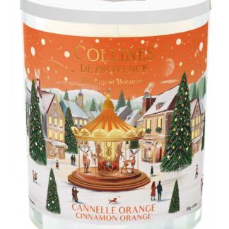 Raumduft, Duftkerze Zimt Orange von Collines de Provence
